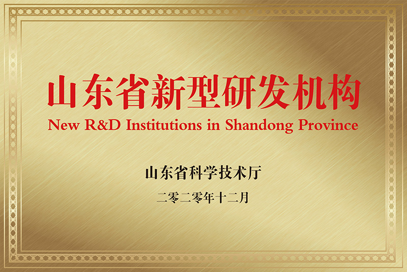 山東省新型研發(fā)機(jī)構(gòu)